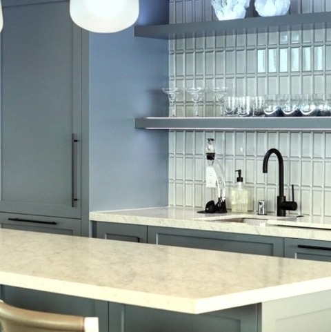 Galley Home Bar In Los Angeles