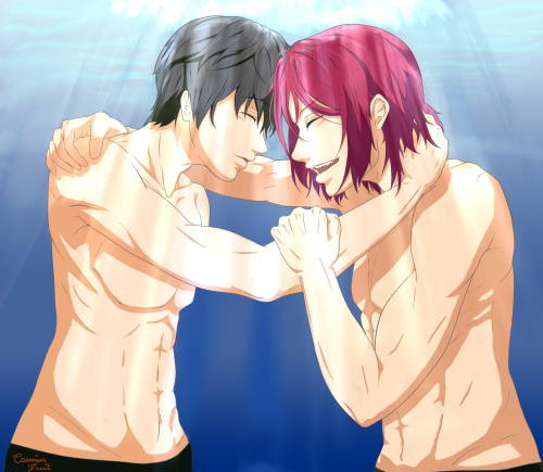 Here, some lovey dovey Haru Rin to sweeten your day.