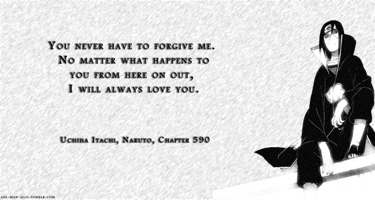Anime Manga Quotes Uchiha Itachi Naruto Chapter 590