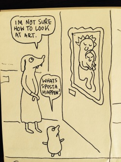 kateordie: thenearsightedmonkey:  By Lynda Barry  May 2016  Every time I see this I love it more 