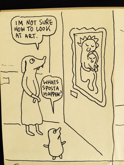 kateordie:thenearsightedmonkey: By Lynda Barry  May 2016 Every time I see this I love it more