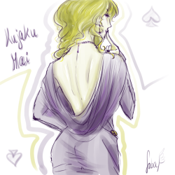 owlsgarter: Queen of Spades (and ass kicking)  Sorta from @quilljoy’s and my mafia RP. Sorta. 