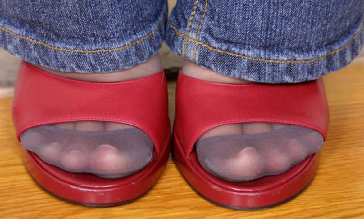 pieds en bas et collants