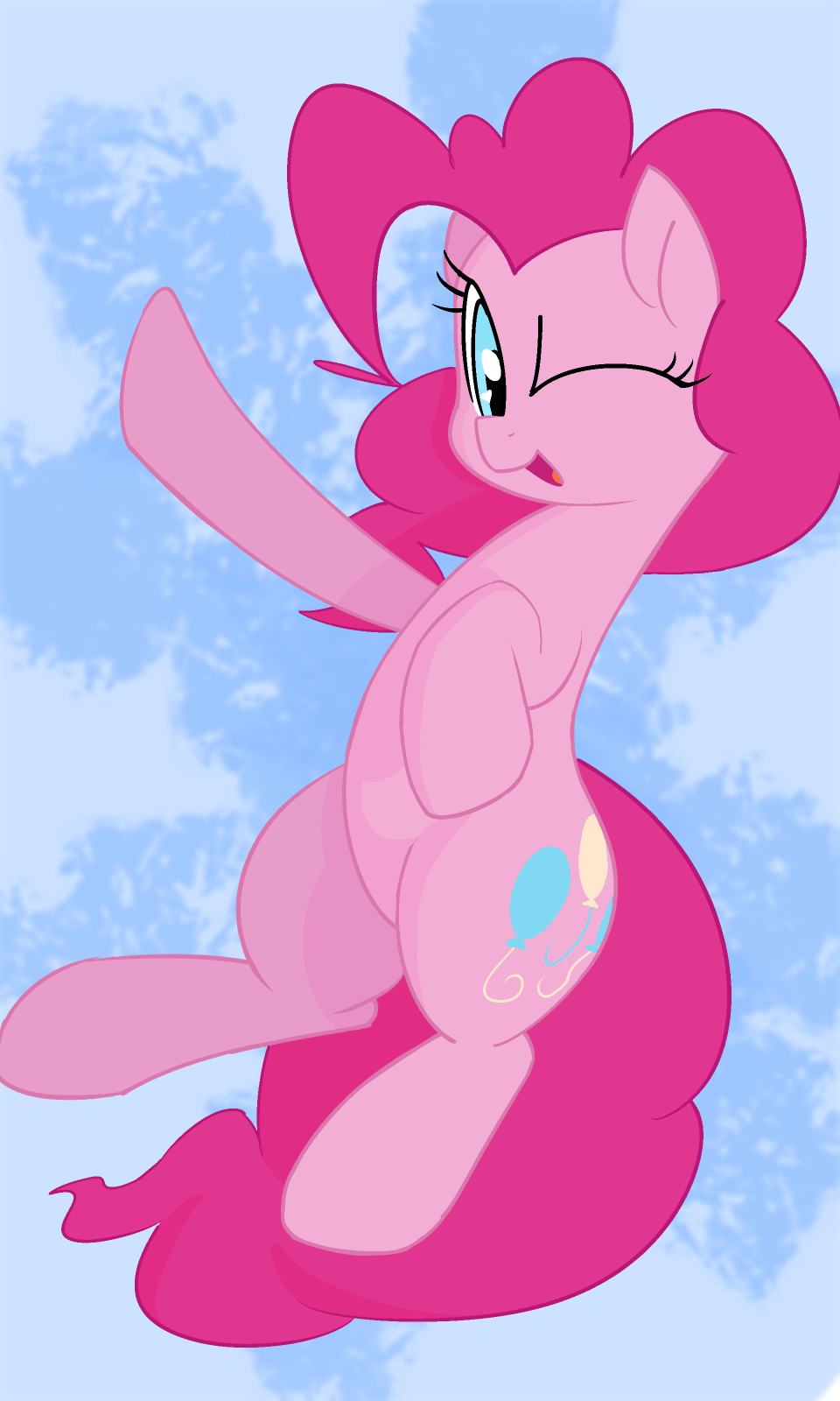 unyxmaedi:Ponk for a good friend’s phone background.^w^