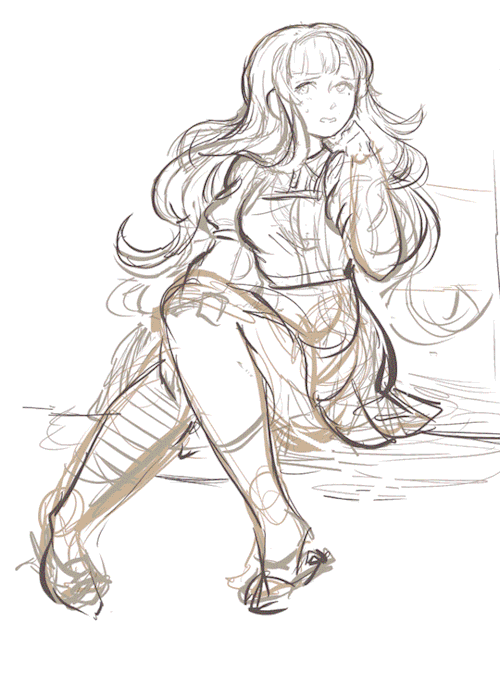 verifying:redrew old art on a whim hi i care a lot about mikan still
