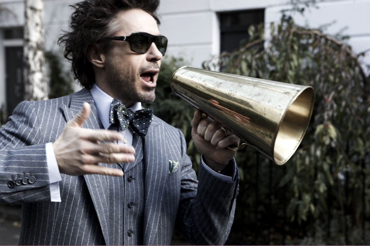 gasstation:  Robert Downey Jr by Rankin