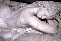 Academique:  Sleeping Hermaphroditusbernini, 1620Barry X Ball, 2008-2010