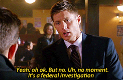  FLUSTERED DEAN IS THE CUTEST DEAN.  Ok see, this is how I am when I&rsquo;m