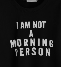 thestylexplorer:“I’m not a morning person”