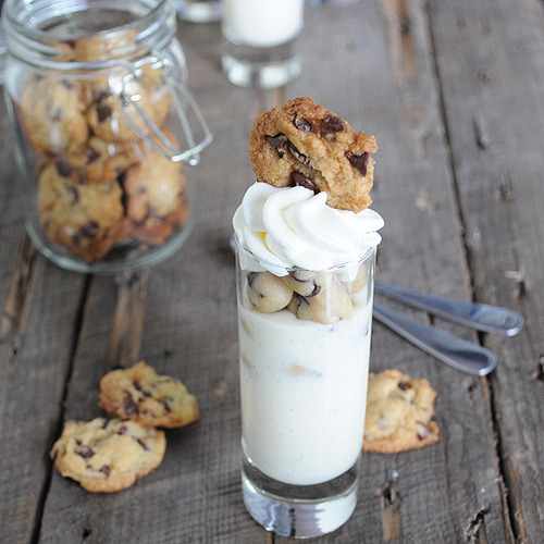 bakeddd:  cookie dough trifle click here for recipe 