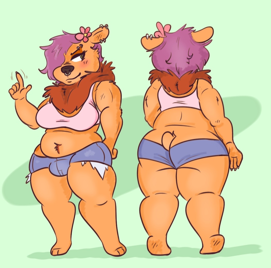 superlolian:  An anonymous commission, and a gift for @blushbear. **Commission Info**