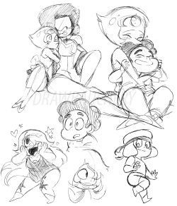 drawbauchery:  I have a bajillion of these doodles in my sketchbooks. I just love drawing these characters!! 