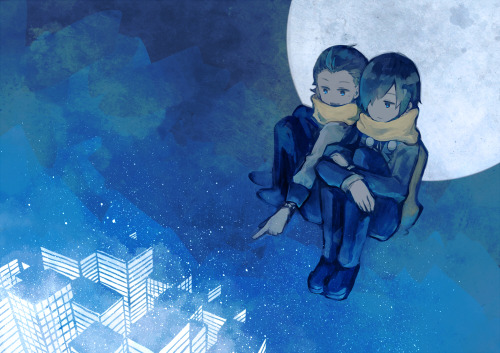 kageromoku:   Please don’t remove the source or edit the caption  P3落書きログ（BL混入注意） 