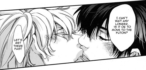 Edi's reading yaoi