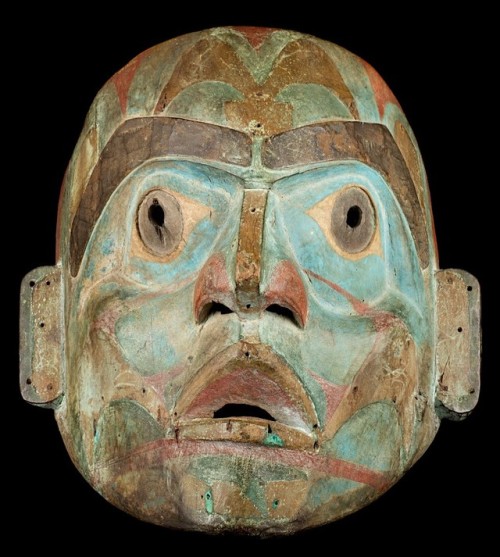 magictransistor:An assemblage of anthropomorphic masks created by Pacific Northwest Coast Indigenous