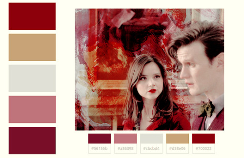 Clara Oswald + colour palette