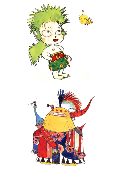 XXX finalfantasyvi: Yoshitaka Amano’s chibi photo