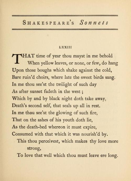 english-idylls:Sonnet LXXIII by William Shakspeare (1609).