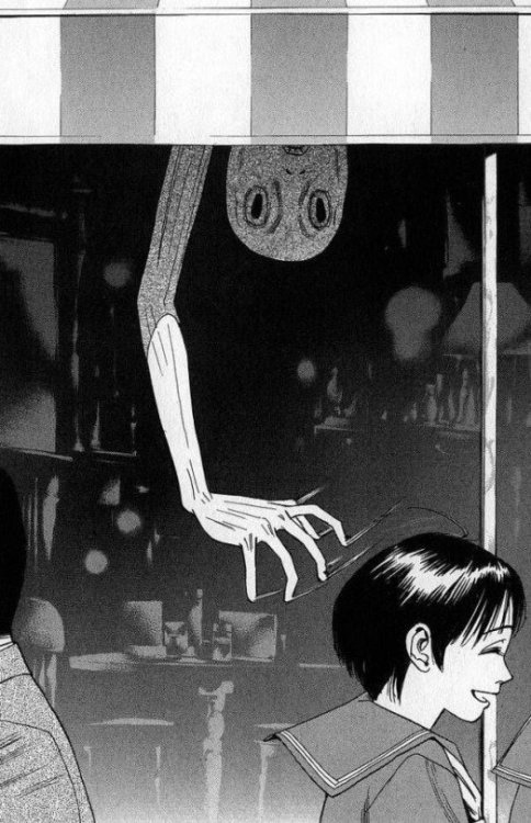 creaturesofnight: Artwork by Japanese Horror manga artist Masaaki Nakayama