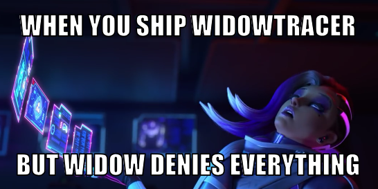 lordofw0lves:  I’m trying to make this a thing. Reblog and like to spread the Sombra-ism.