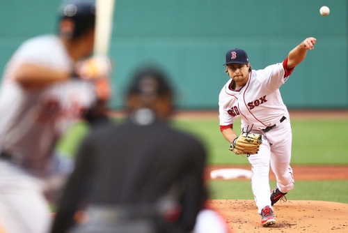 A few frames from the June 7th game between the Sox and the Tigers for Getty Sport.