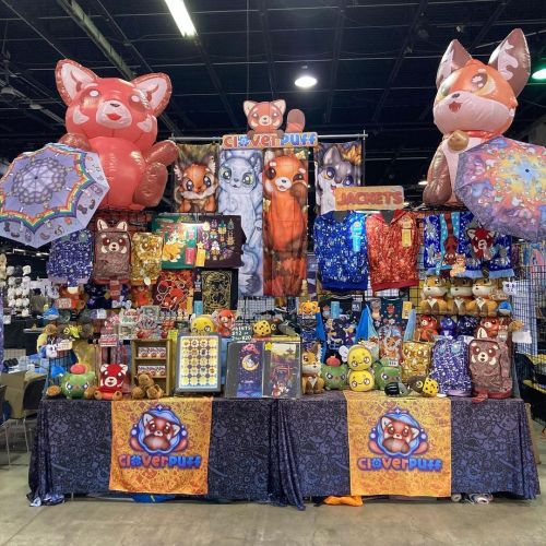 Hi everyone! We are at Midwest Furfest this weekend, with lots of new and restocked items. Come see 