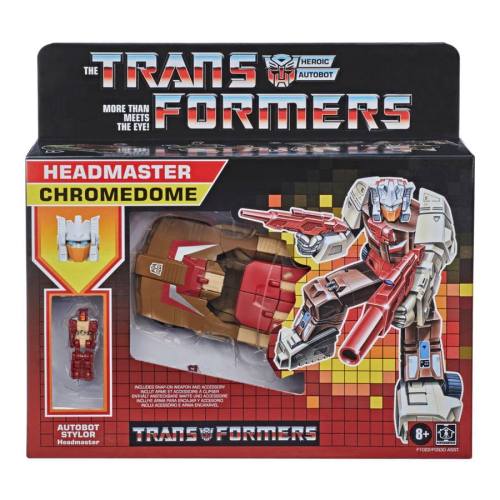 aeonmagnus: Transformers: Retro Headmasters - Chromedome, Hardhead, Brainstorm, Mindwipe. Redecos of