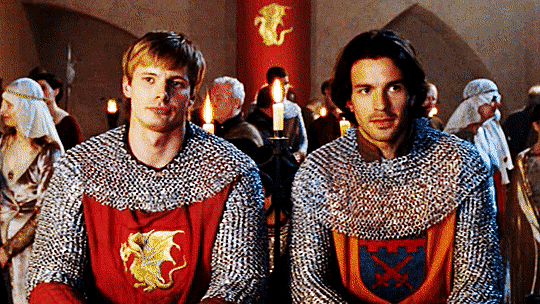 #bbc merlin from you're like two sides of the same coin