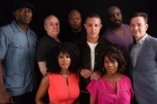 mikeymagee:  Cast of Luke Cage Cast of Black Panther  Me: 