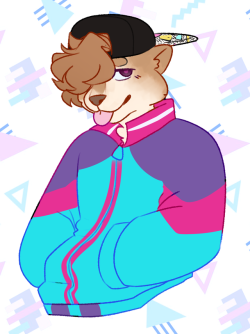 artistwave:gay 90s shiba inu