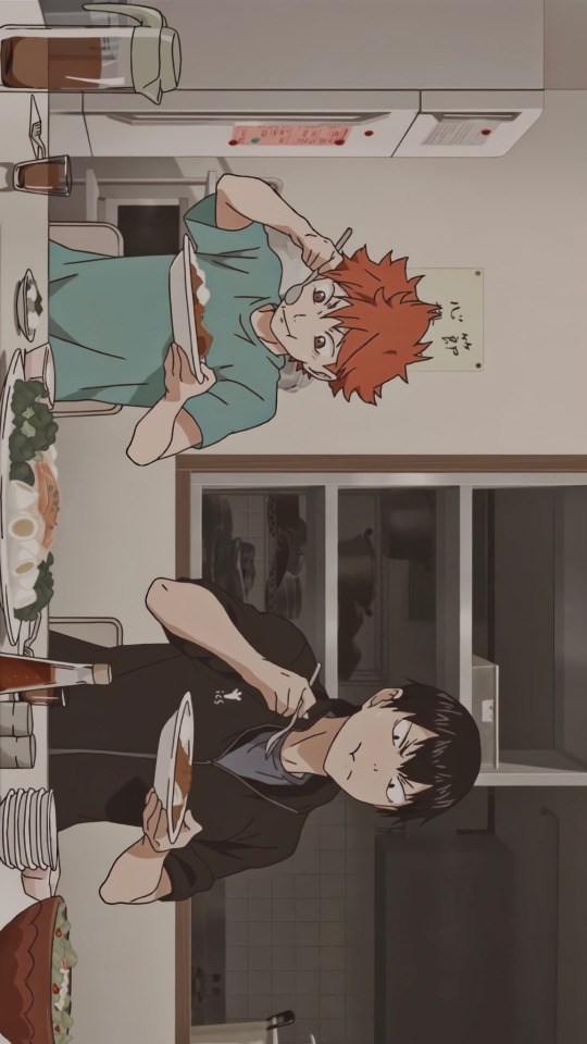 *kageyama X Hinata Wallpaper*
