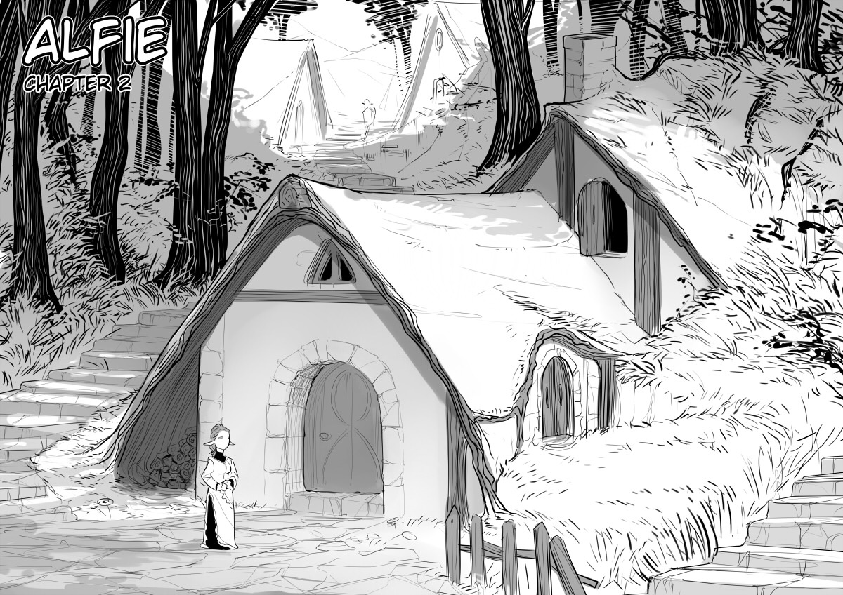 I need a slave monkey to ink backgrounds for me.  I added high resolution versions