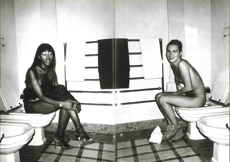 carangi:  Kate Moss &amp; Naomi Campbell by Mario Testino 