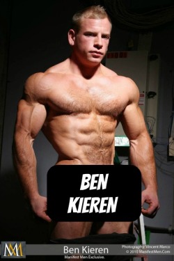 BEN KIEREN at ManifestMen - CLICK THIS TEXT to see the NSFW original.  More men here: http://bit.ly/adultvideomen