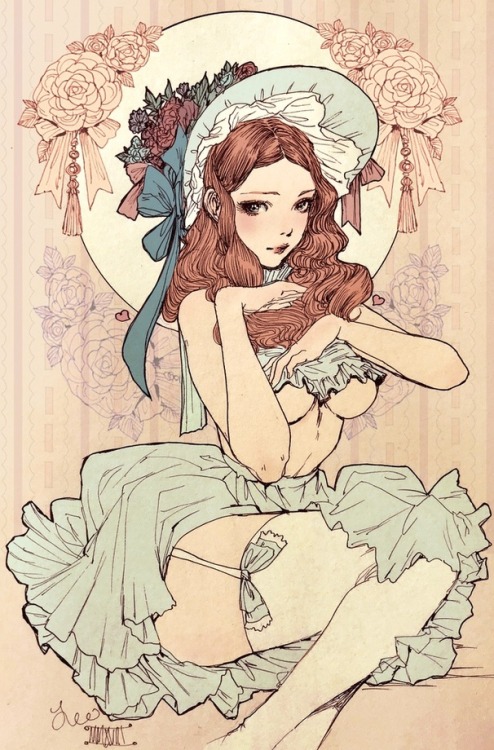 supersonicart: Jasmin Darnell x INPRNT.The gorgeous pin-ups of artist Jasmin Darnell are available a