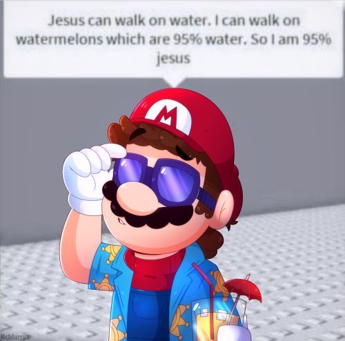 Mario in Roblox Real