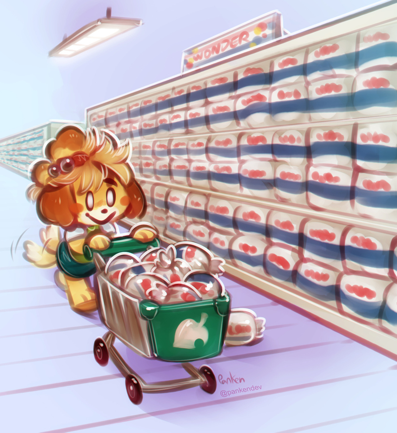 pankendev: just a gal enjoying some grocery shopping