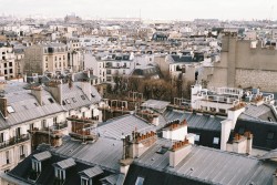 willemjps:  More rooftops. Paris. 