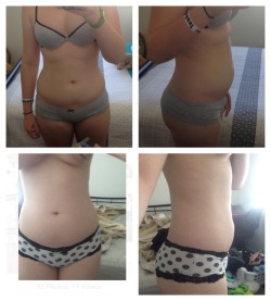 fitness-fits-me:   fitness-and-girls submitted: Here is my month progress, I know it’s not hugely different but i’m so happy and glad I did it! I didn’t follow the meal plan too much although did get some great recipes, loved all the workouts though!