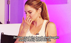 maliatale:Shailene Woodley talks about The Fault in our Stars with MTV (x)