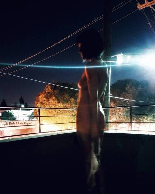 thefemmeproj: Night shift. #workinprogress #selfportrait #nightphotography #night #bodyimage #bodypo