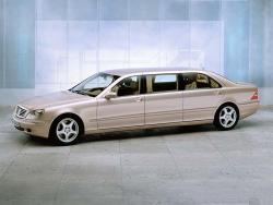 German-Cars-After-1945:  Mercedes S 600 Pullmann Sedan - 2001 