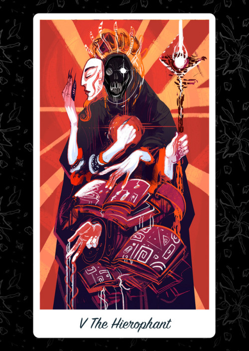 lubankotarot: Hey folks! I’ve put up prints of my tarot cards in my shop.  I’m in t