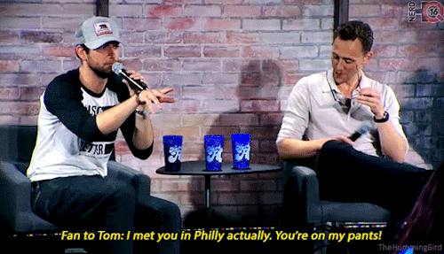 thehumming6ird:The Hiddleston Effect™: Fan Edition (with a side of Sassy Zach) ~ Because if you’ve e