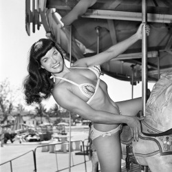 20th-century-man:  Bettie Page / photo by Bunny Yeager. 