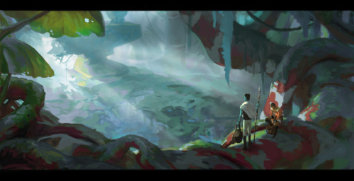 I Need To Learn To Do Scenes & Landscape Stuff, So I Figured Id Copy Barbwalken And Kobadits Ezra+thrawn