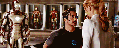 hennalilacstar:Tony and Pepper | beautiful moment | Iron Man 3 ❤