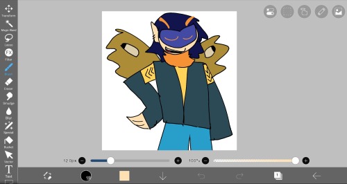 Soo Here's A Gift For @elmushterri I Randomly Had An Idea For A Reverse Gunntech Au Where Luna Is The