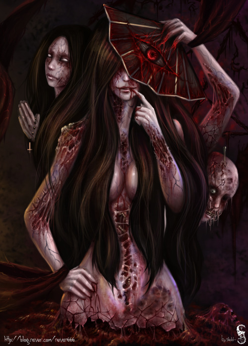 pixelated-nightmares:Gore Grotesque 1 by GothmarySkold