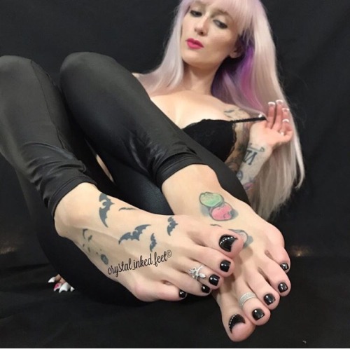 prostock27:  @crystal_inked_feet 💯👣🍒😘😍😘🍒🥓🥓🥓🥓🏆